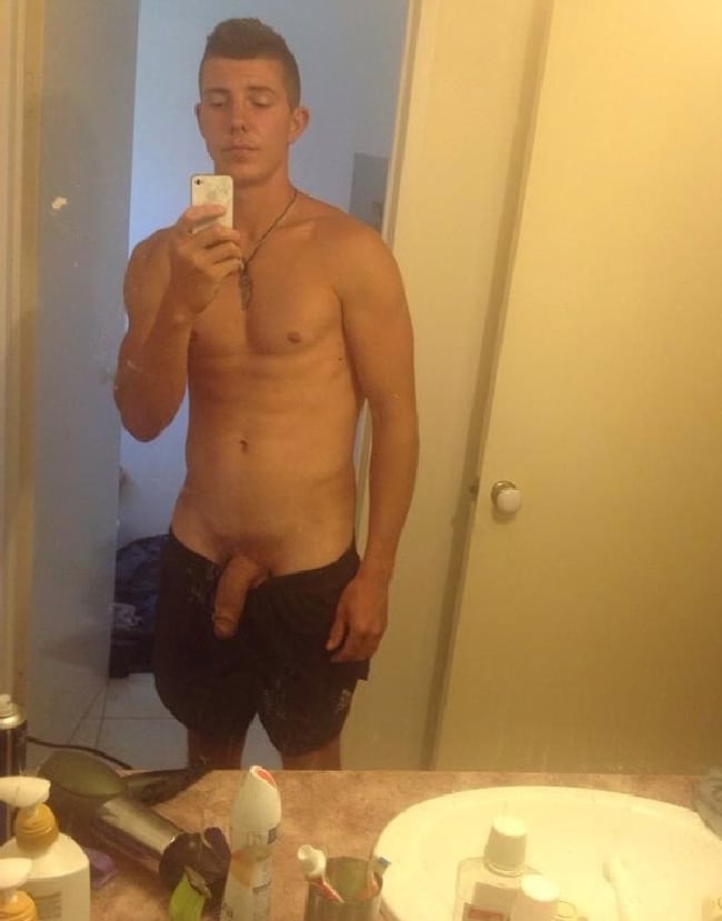 Stud Showing His Dick